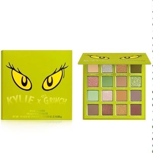 kylie x the grinch eyeshadow palette